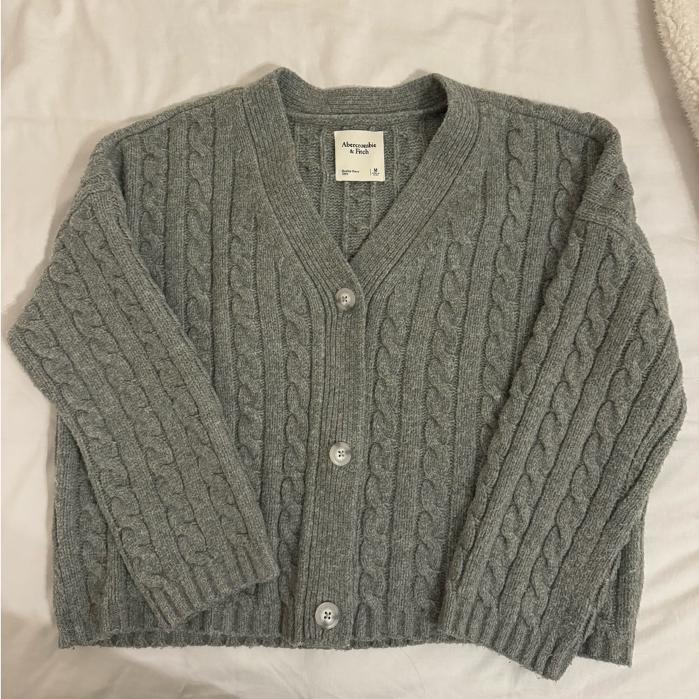 Abercrombie Cable Knit Cardigan